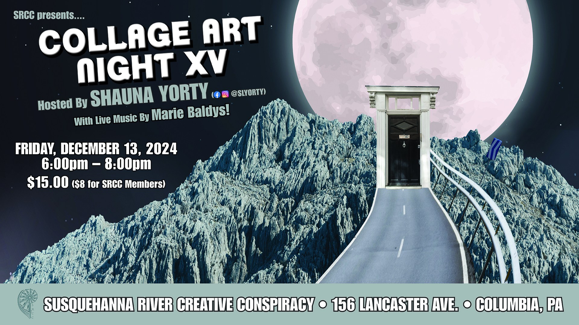 Collage Art Night XV w/ Shauna Yorty