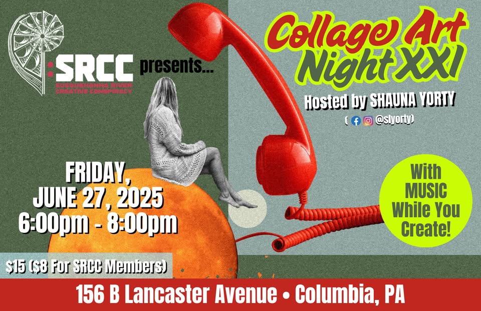 Collage Art Night XXI w/ Shauna Yorty