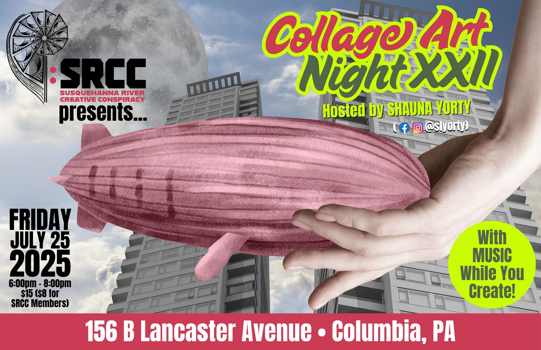 Collage Night XXII with Shauna Yorty