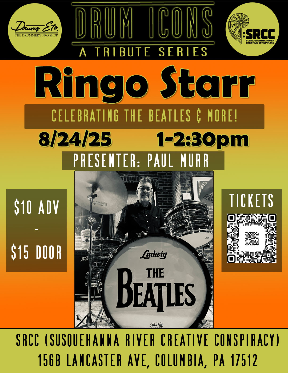 Drum ICONS: A Tribute to Ringo Starr by Paul Murr