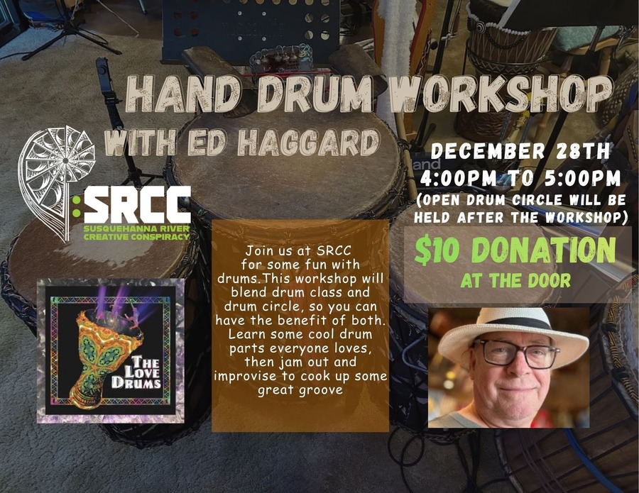 Hand Drum Workshop w/Ed Haggard