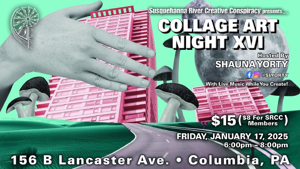 Collage Art Night XVI with Shauna Yorty!