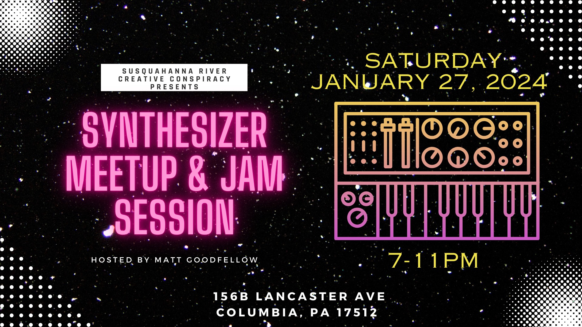 Synthesizer Meetup and Jam Session